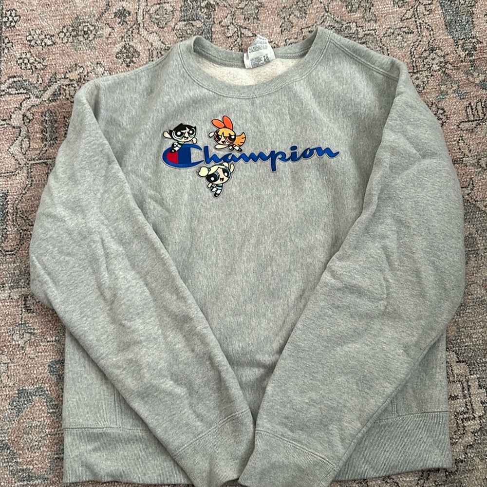 Powerpuff x Champion Crewneck
